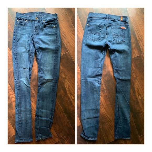 7 For All Mankind Denim - 7FAM :: Roxanne skinny jeans sz 26